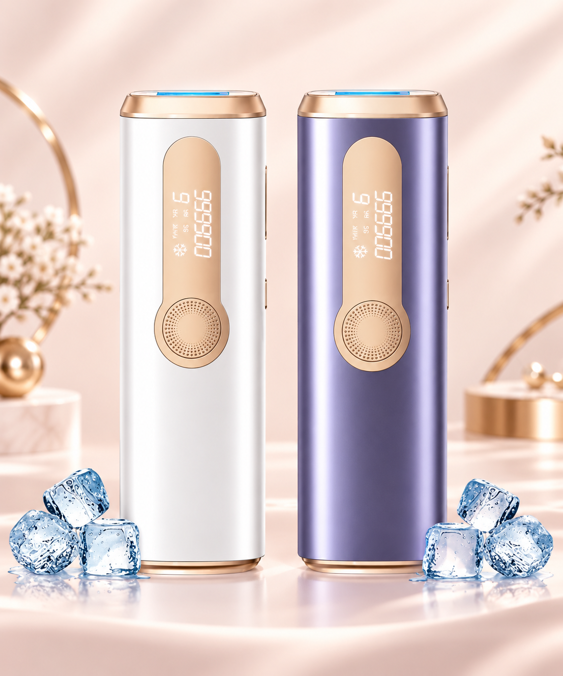 GlowPulse Ice-Cool IPL Hair Removal Device