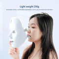 GlowPulse 7-Color LED Glow Mask for Face & Neck – Cordless